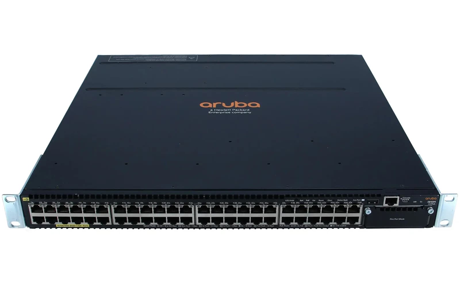 HPE HP Enterprise Aruba 3810M 48G PoE+ 1-slot Switch, Switch, L3, idarə olunan, 48 x 10/100/1000 (PoE+) (JL074A)