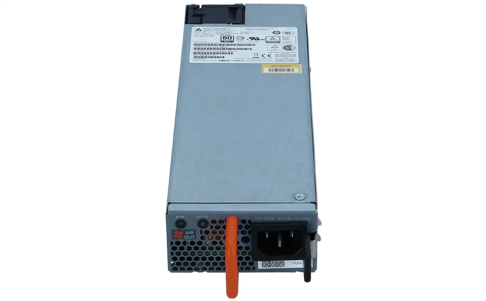Juniper EX 4300 715W AC Power Supply; Front-to-Back Airflow?(power cord needs to be ordered separately) (JPSU-715-AC-AFO)