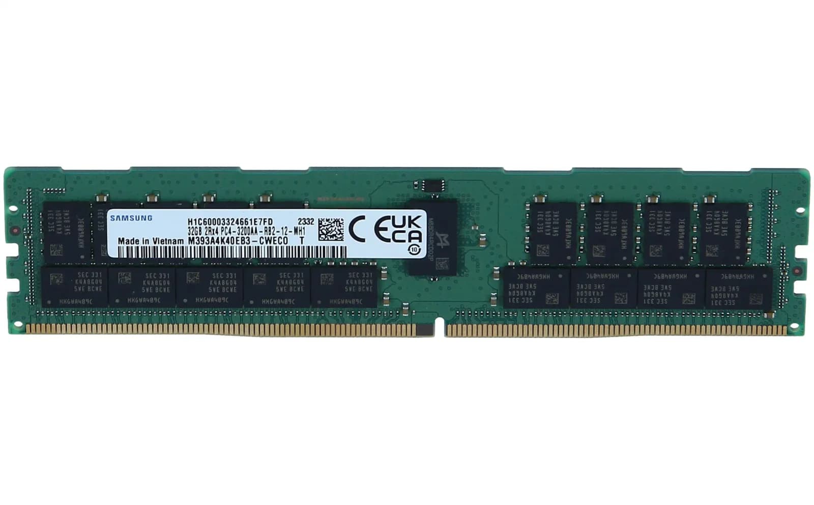 Samsung DDR4, Modul, 32 GB, DIMM 288-PIN (M393A4K40EB3-CWE)