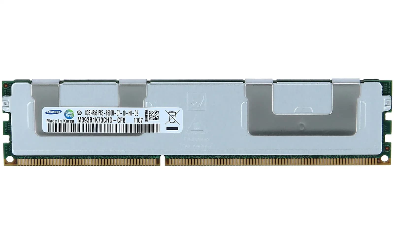 Samsung 8GB 4Rx8 PC3-8500R (M393B1K73CHD-CF8)