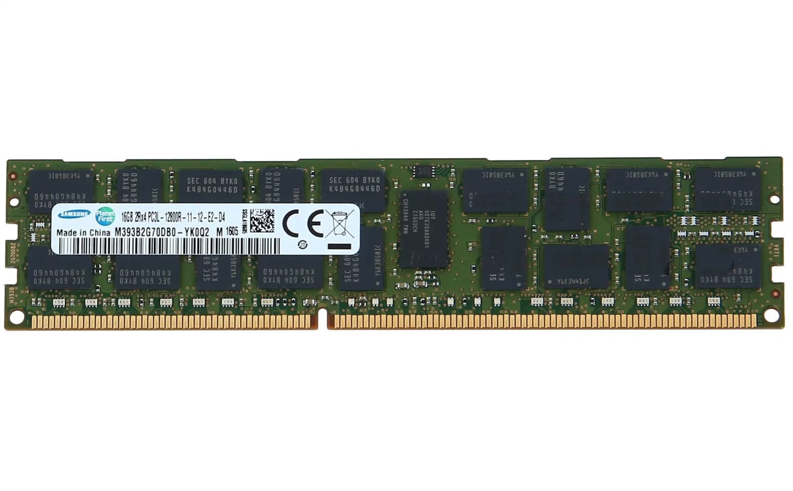 Сервер aksesuarı Samsung M393B2G70DB0-YK0 (M393B2G70DB0-YK0)