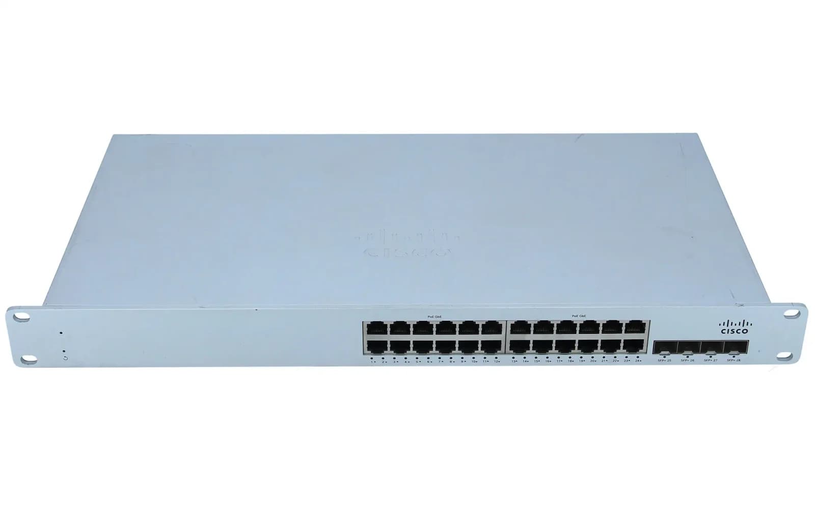 Cisco Meraki Cloud Managed MS225-24P, Switch, managed, 24 x 10/100/1000 (PoE+) (MS225-24P-HW)