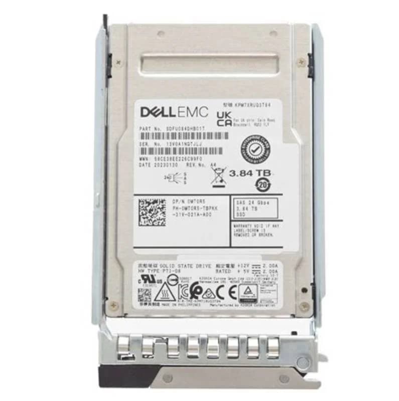 DELL 3.84TB, SSD, 2.5", KPM7XRUG3T84, ME5 SERIES (MT0R5)