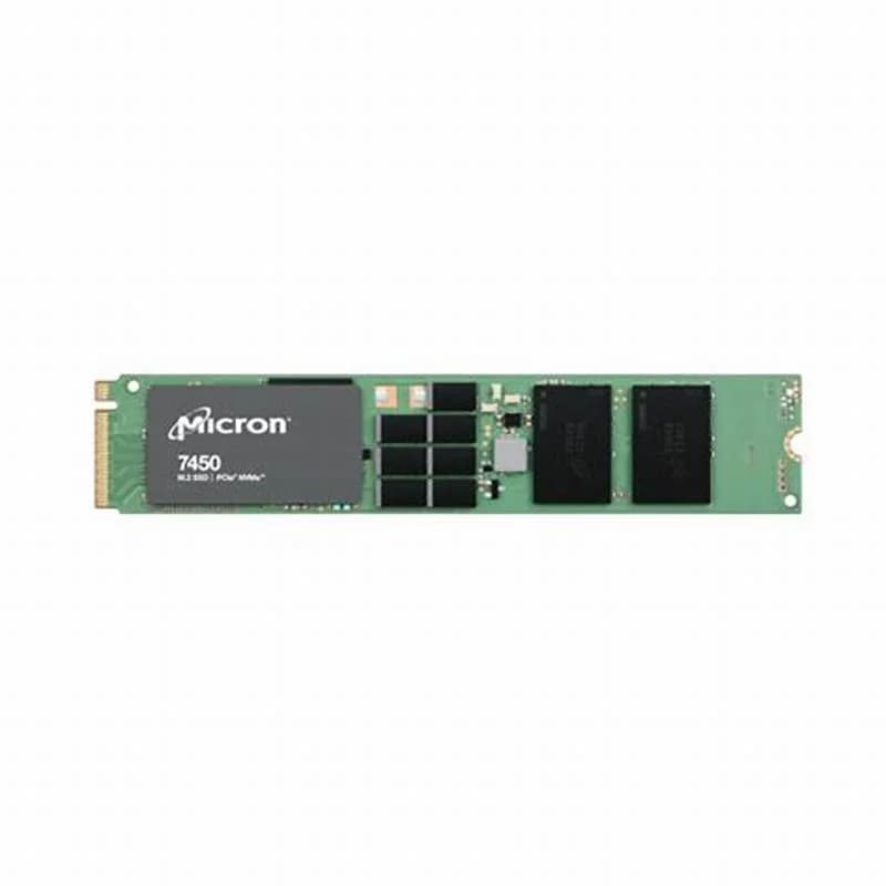 Micron 7450 PRO, SSD, Enterprise, 3.84 TB, internal, M.2 22110, PCIe 4.0 (NVMe) (MTFDKBG3T8TFR-1BC1ZABYYR)