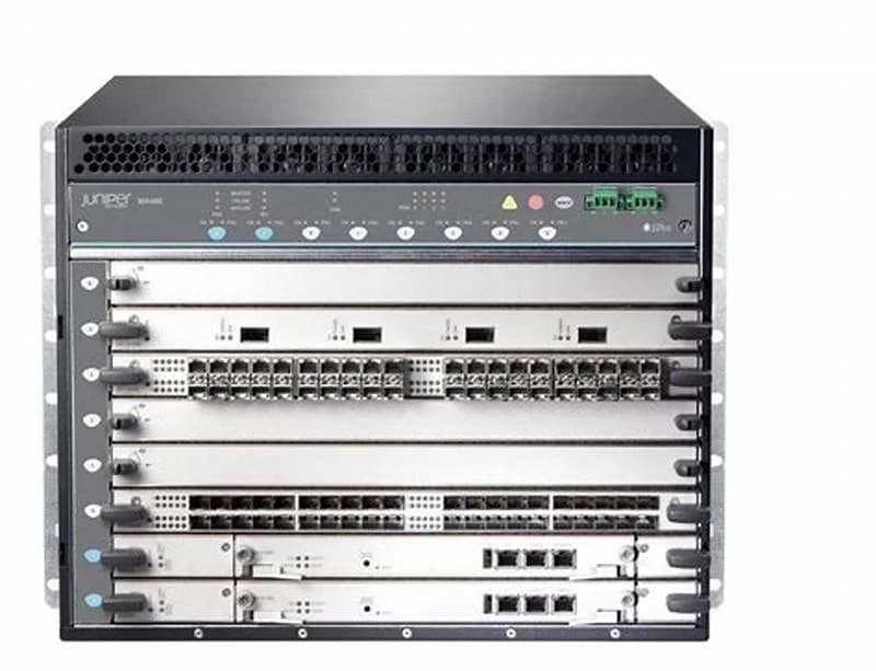 Juniper MX-series MX480, Router, an Rack montierbar (MX480-PREMIUM2-DC)