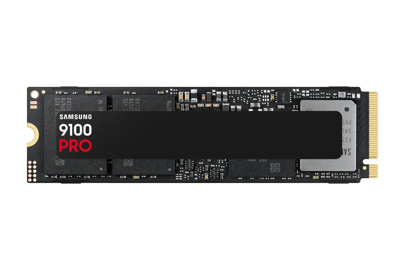 Samsung 9100 PRO, SSD, encrypted, 4 TB, internal, M.2 2280, PCI Express 5.0 x4 (NVMe), 256-bit AES, TCG Opal Encryption 2.0, black (MZ-VAP4T0BW)