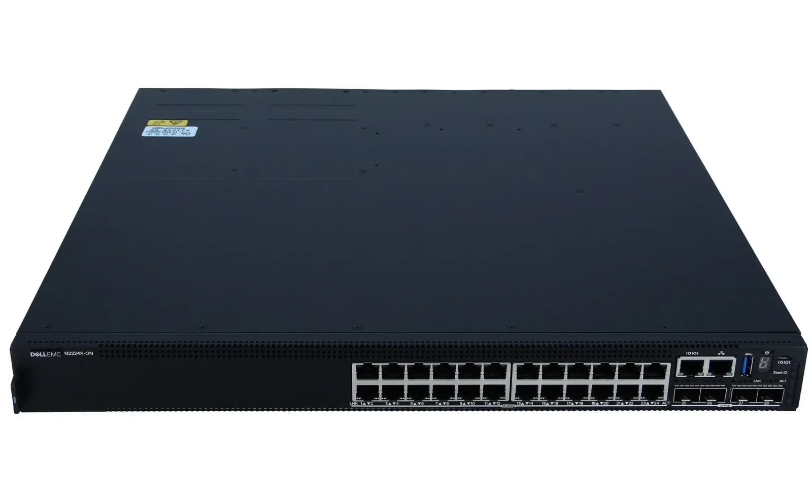 DELL EMC PowerSwitch N2200-ON Series N2224X-ON, Switch, L3, Managed, 24 x 10/100/1000/2.5G + 4 x 25 Gigabit SFP28 (N2200-ON)