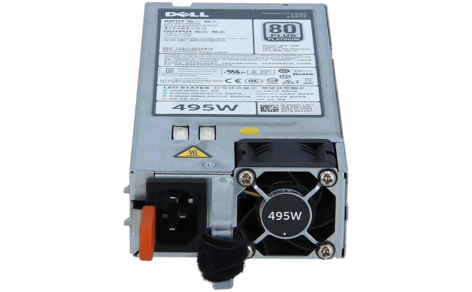 DELL 495W PSU FOR R720 R820 R720 T320 T420 (N24MJ)
