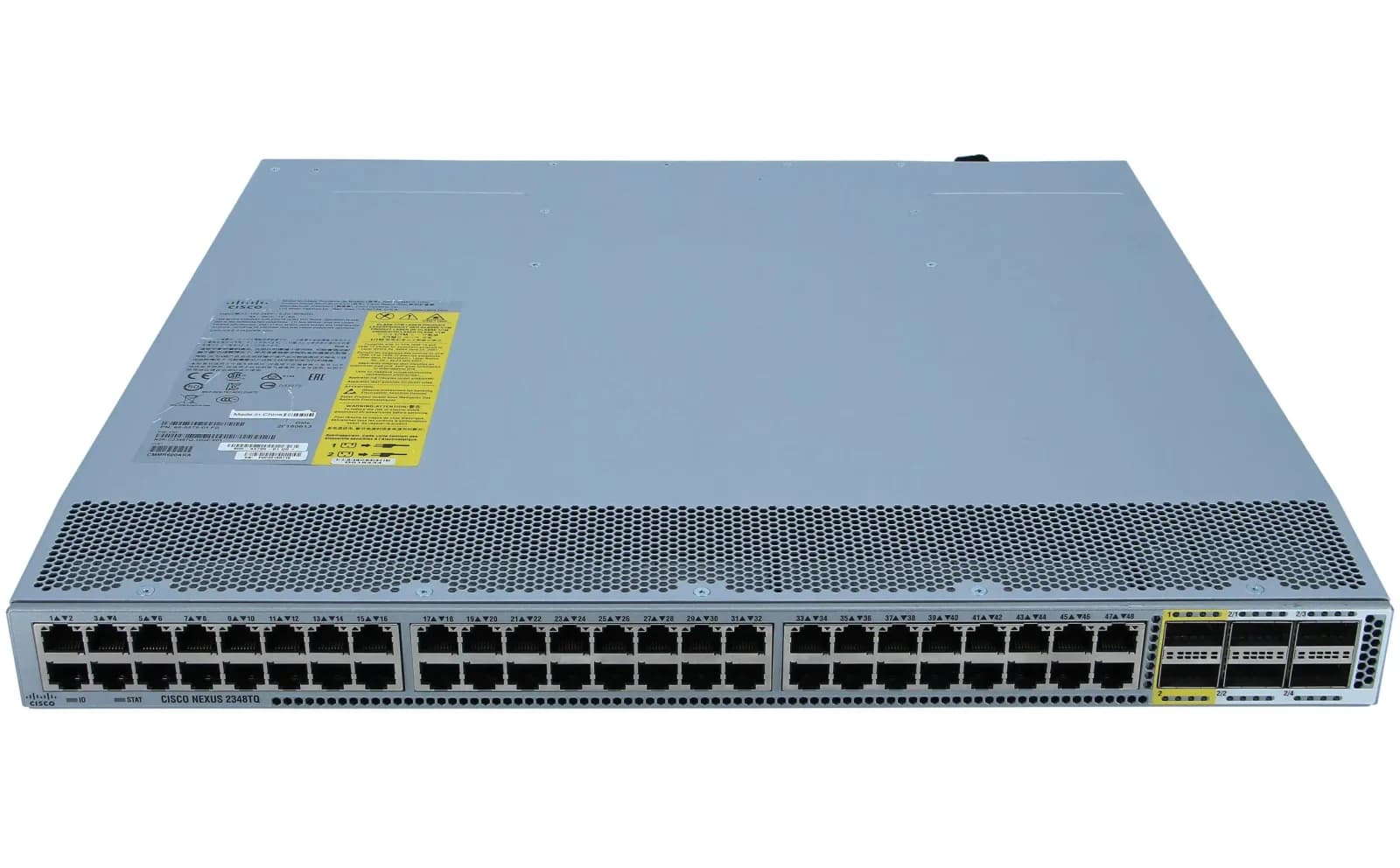 Cisco Nexus 2348TQ with 4 Bidi or 2FET-40G and 8FET-10G (N2K-C2348TQ4F)