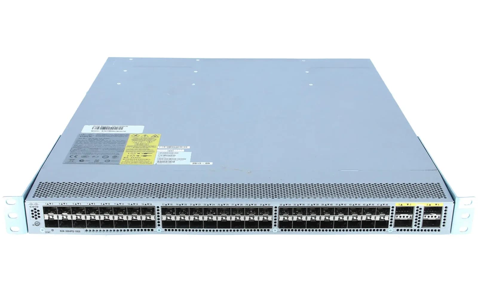 Cisco Nexus 3064PQ 1RU fixed chassis, no p/s, no fan-tray (N3K-C3064PQ-10GE)
