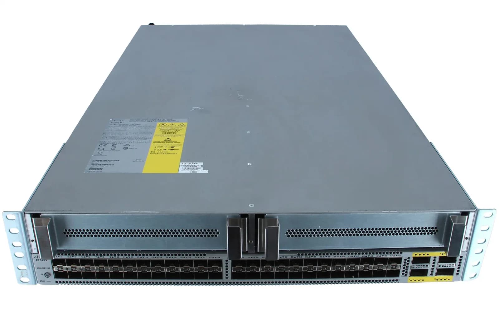 Cisco Nexus 56128P, Switch, L3, Managed, 48 x 1 Gigabit / 10 Gigabit SFP+ + 4 x 40Gb Ethernet / FCoE QSFP+ (breakout compatible), (N5K-C56128P)