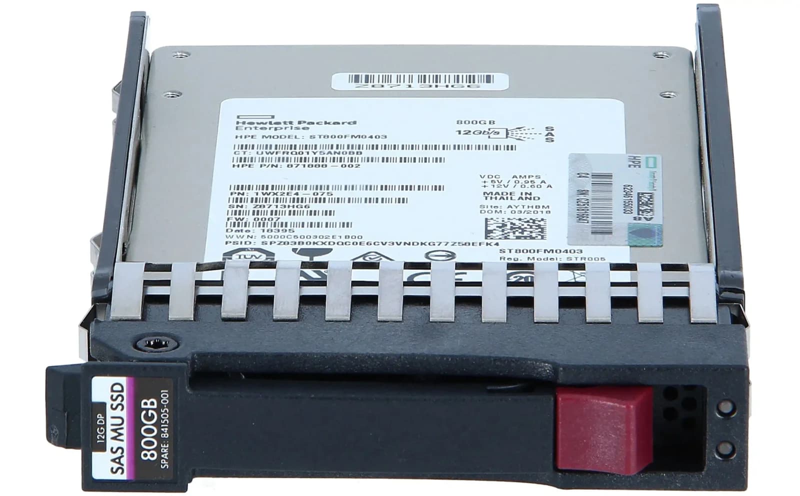 HPE Mixed Use, Solid-State-Disk, 800 GB (N9X96A)