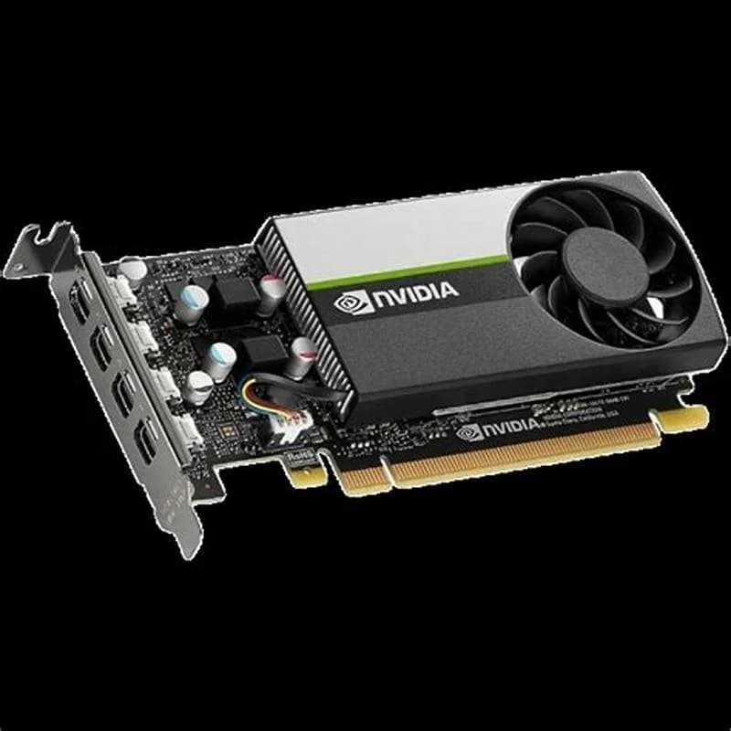 NVIDIA 4 GB GDDR6, 4x miniDisplayPort (NVIDIA-T1000)