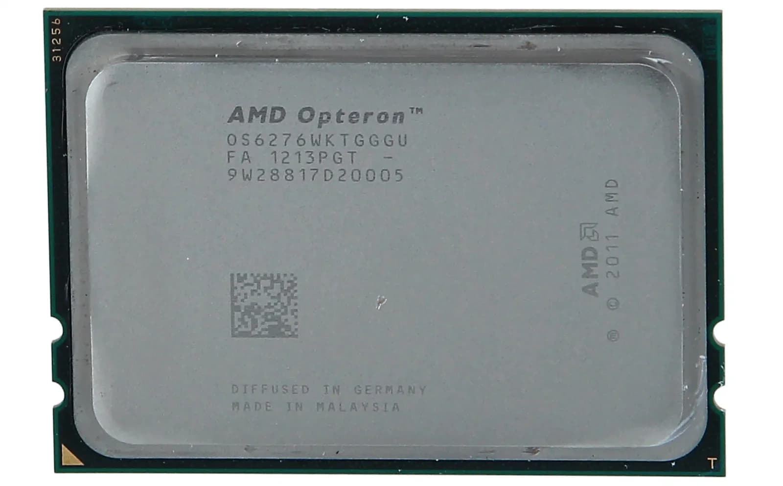 AMD Opteron 6276, 2.3 GHz, 16-core, Socket G34, PIB/WOF (OS6276WKTGGGUWOF)