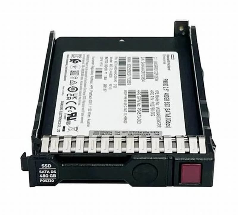 HPE Read Intensive, 480 GB SSD, 2.5" SFF (6.4 cm SFF) (P05320-001)