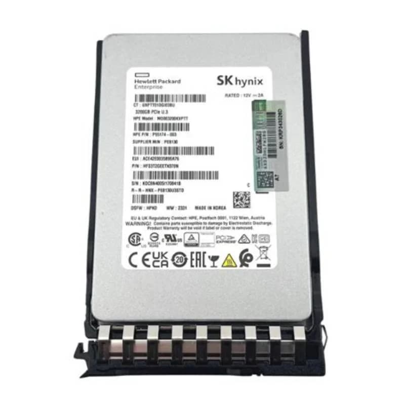 HPE SSD, 3.2 TB, Hot-Swap, 2.5" SFF (6.4 cm SFF) (P40571-B21)