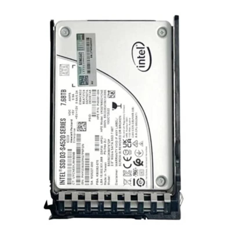 HPE 7.68TB SATA 6G Read Intensive SFF BC Multi Vendor SSD (P41526-001)