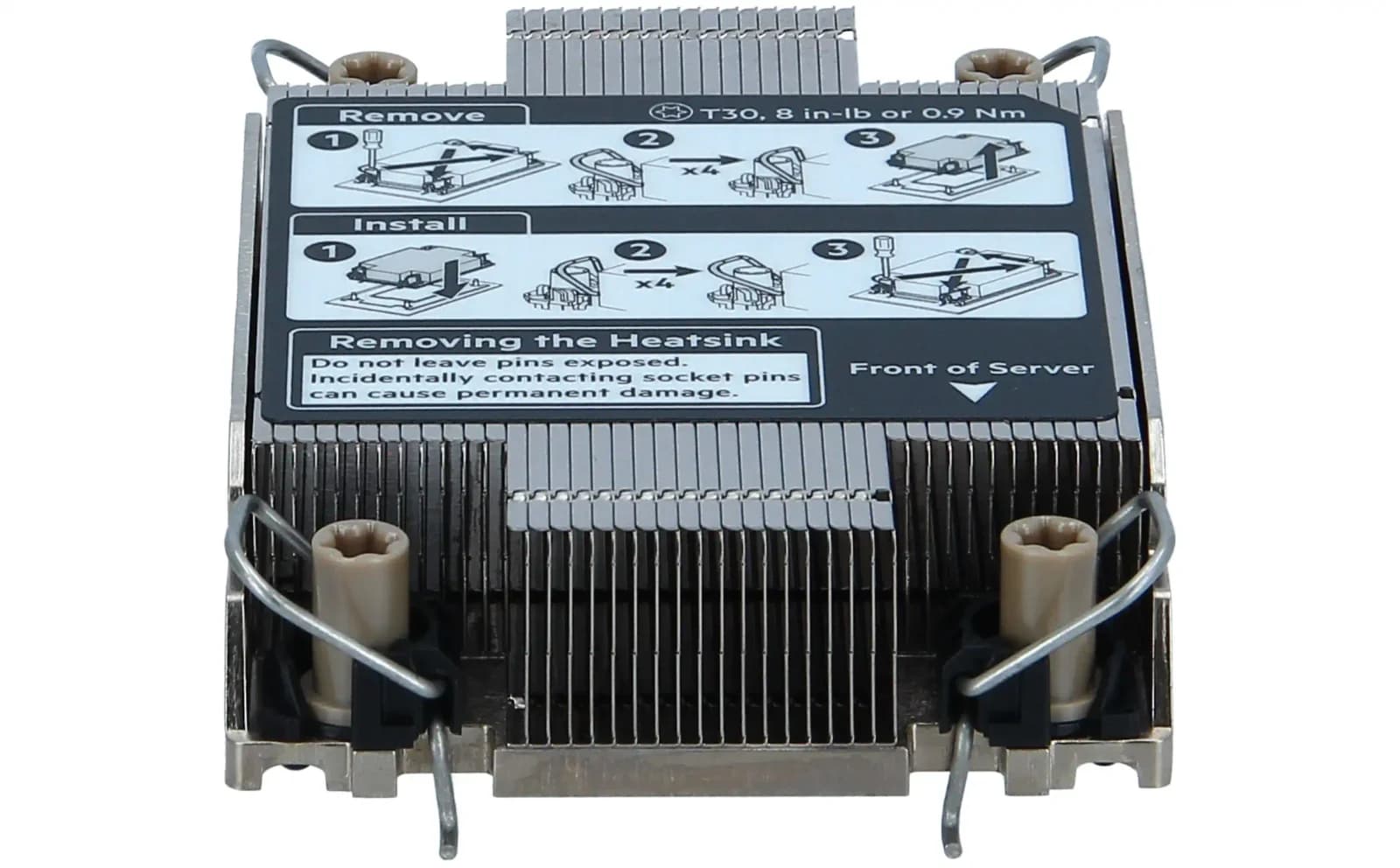 HPE Processor heatsink kit, standard, 1U (P48904-B21)