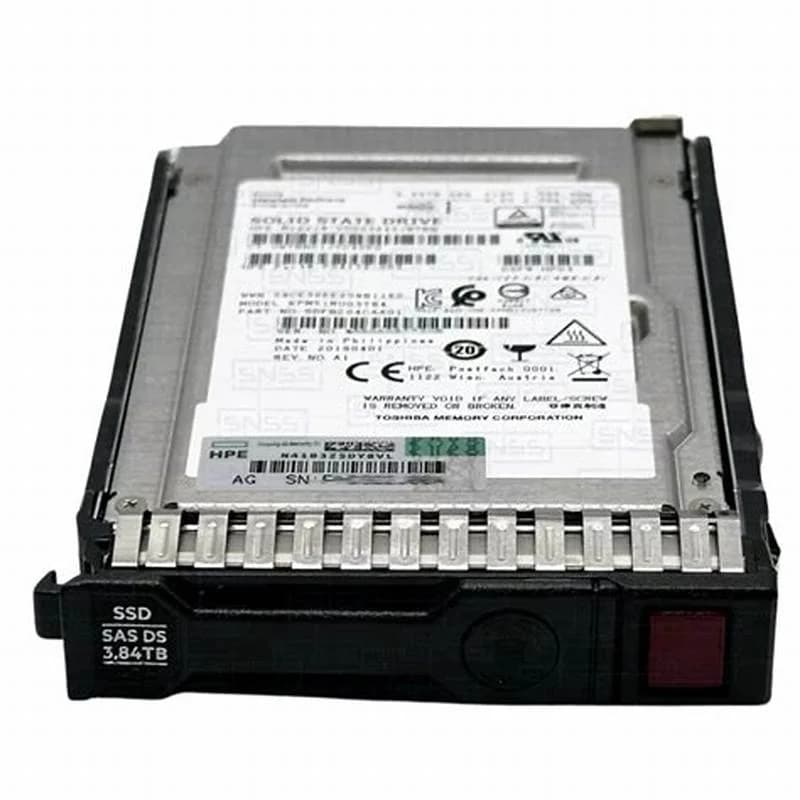 HPE 3.84TB SAS 24G Read Intensive SFF BC Multi Vendor SSD (P49035-B21)