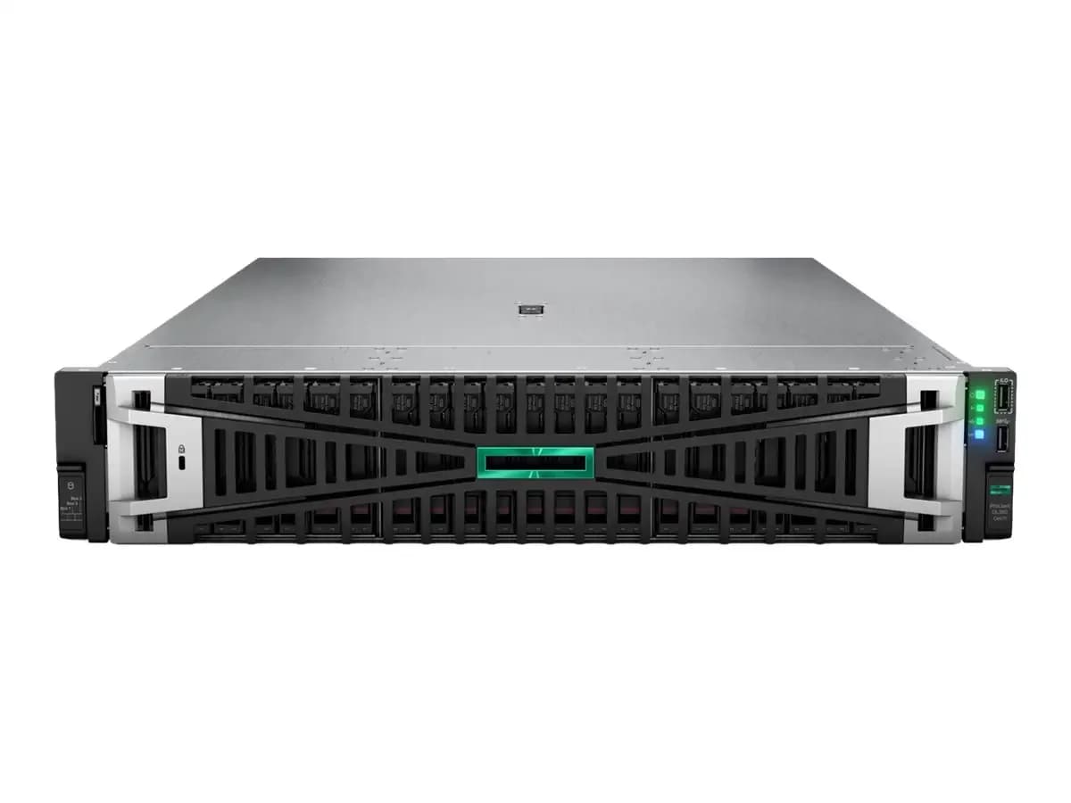 HP ProLiant DL380 Gen11, Сервер, rack-mountable, 2U, 2-way, no CPU, RAM 0 GB, SATA, hot-swap 8x3.5" bay(s), no HDD, GigE, Монитор: none, CTO (P52532-B21)