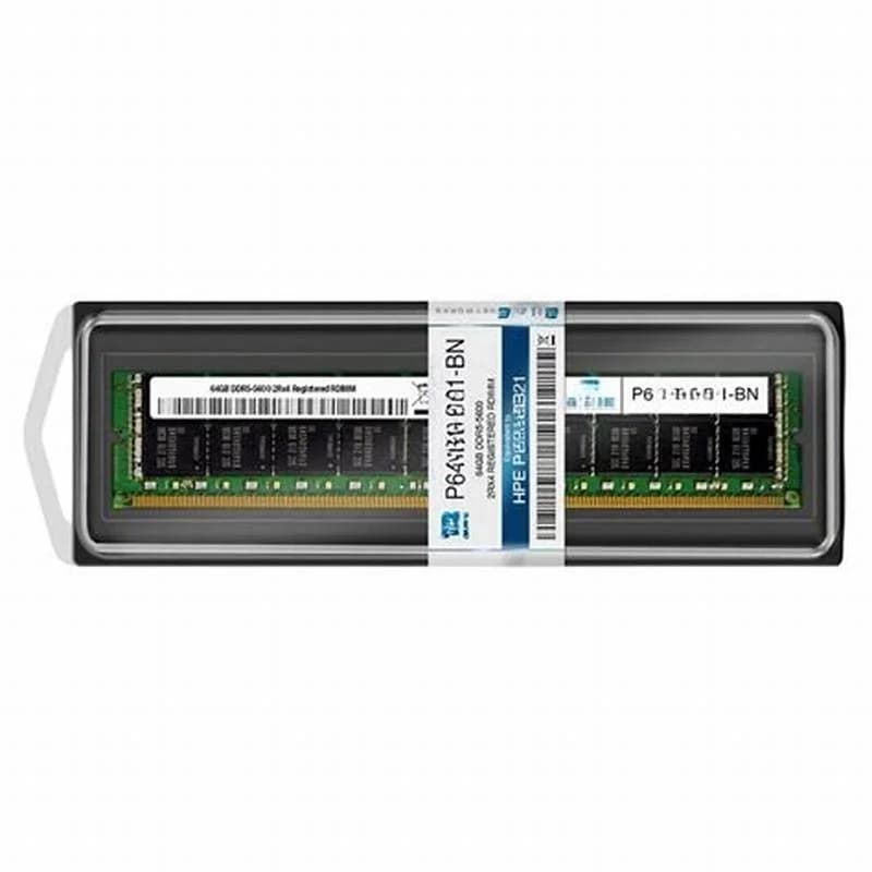 HPE 64GB (1x64GB) Dual Rank x4 DDR5-5600 CAS-46-45-45 EC8 Registered Smart Memory Kit (P65255-001)