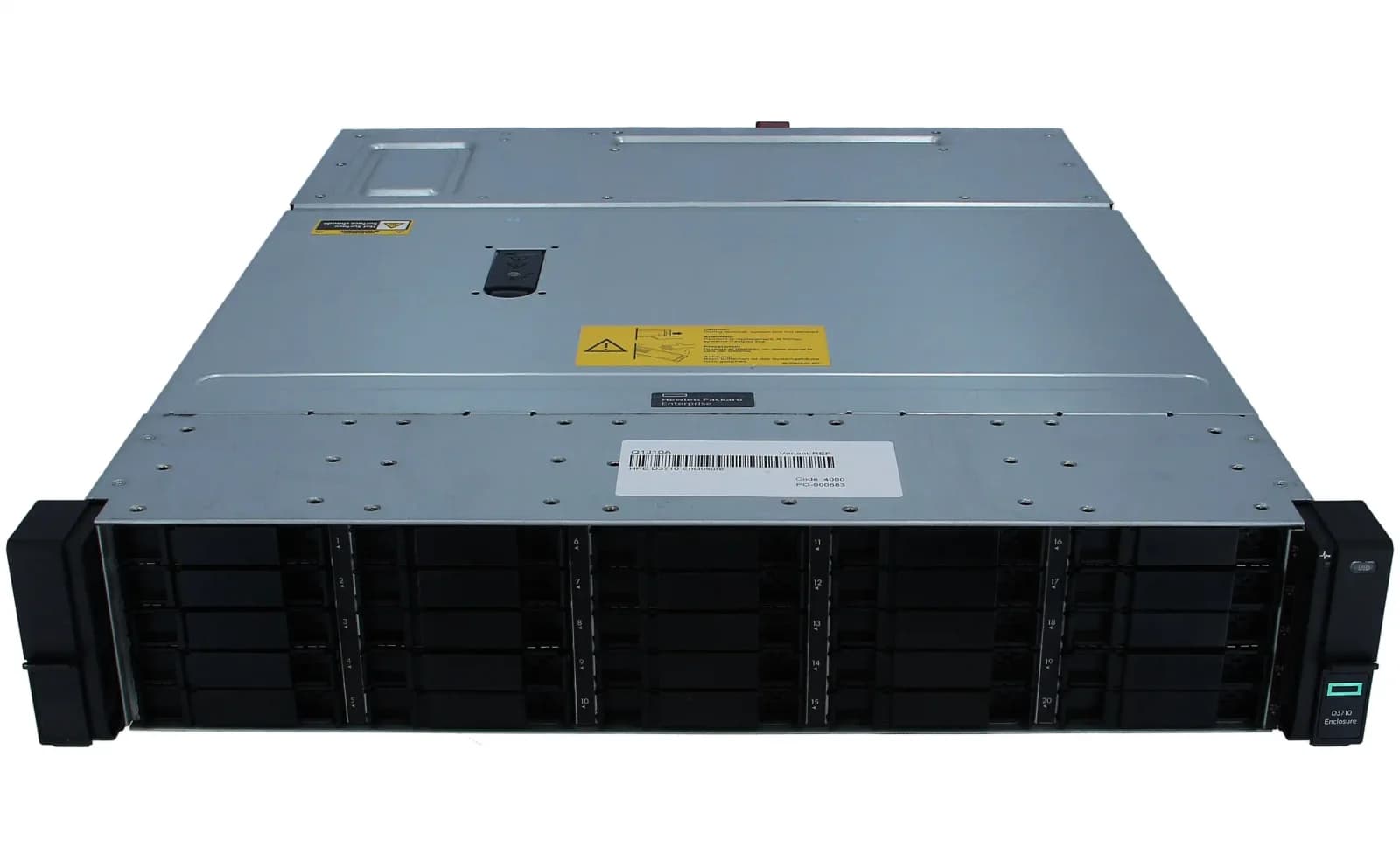 HPE HP Enterprise D3710, disk korpusu, 25 yuva (SATA-600 / SAS-3) (Q1J10A)