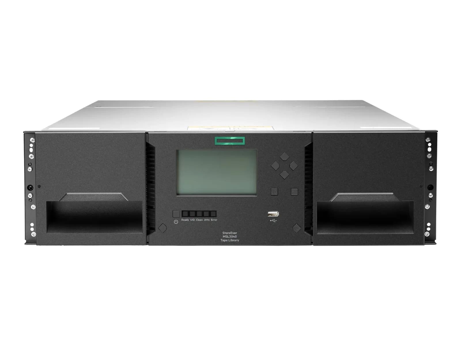 HPE StoreEver MSL3040 Scalable Library Expansion Module, Tape library, expansion module, slots: 40, no tape drives, rack-mountable, 3U (Q6Q63A)