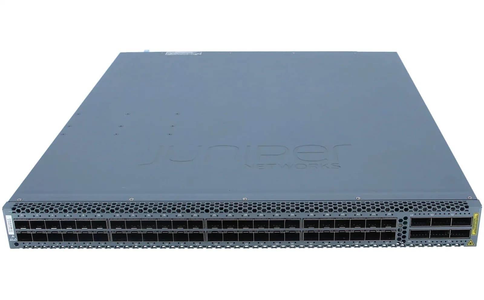 Juniper QFX Series QFX5100-48S, Switch, L3, idarə olunan, 48 x 1 Gigabit SFP/ 10 Gigabit SFP+ + 6 x 40 Gigabit QSFP+ (Breakout-uyğun) (QFX5100-48S-3AFO)