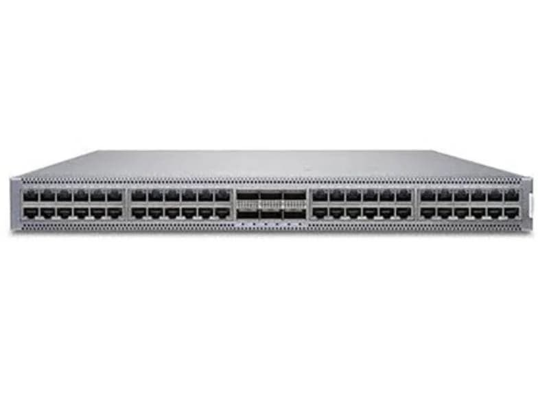 Juniper QFX Series QFX5120-48Y, 48x25GbE+8x100GbE, 1 U, AC airflow out (QFX5120-48Y-AFO2)