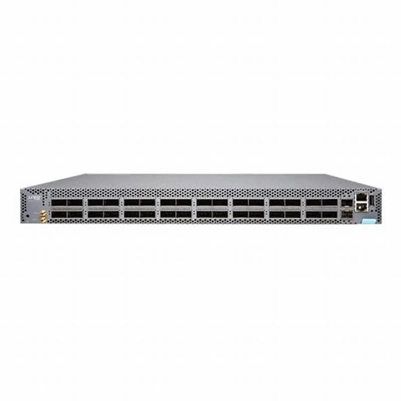 Juniper QFX Series QFX5130, 1 U, 48 SFP56-DD ports and 8 QSFP-DD ports, redundant fans, 2 AC power supplies, back-to-front airflow (QFX5130-48C-AFI)
