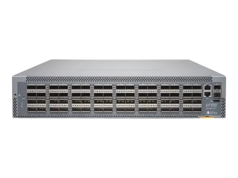 Juniper QFX Series QFX5210-64C, Switch, L3, Managed, 64 x 100 Gigabit QSFP28 / 40 Gigabit QSFP+, back to front airflow, rack-mountable (QFX5210-64C-AFI)