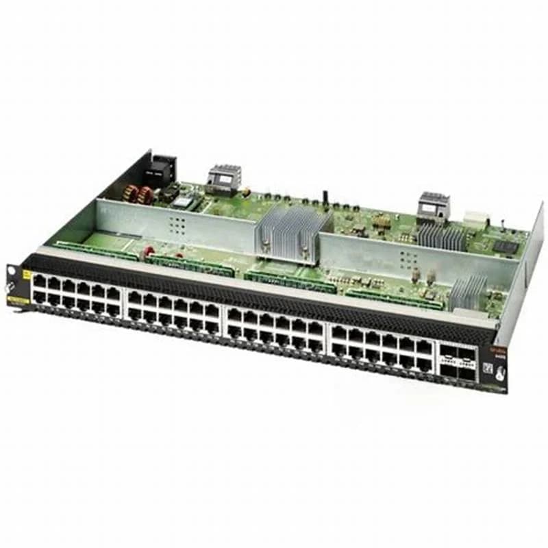 HPE 6400 48-PORT HPE SMART RATE 1/2.5/5GBE CLASS 6 POE AND 4-PORT SFP56 V2 MODULE (R0X41C)