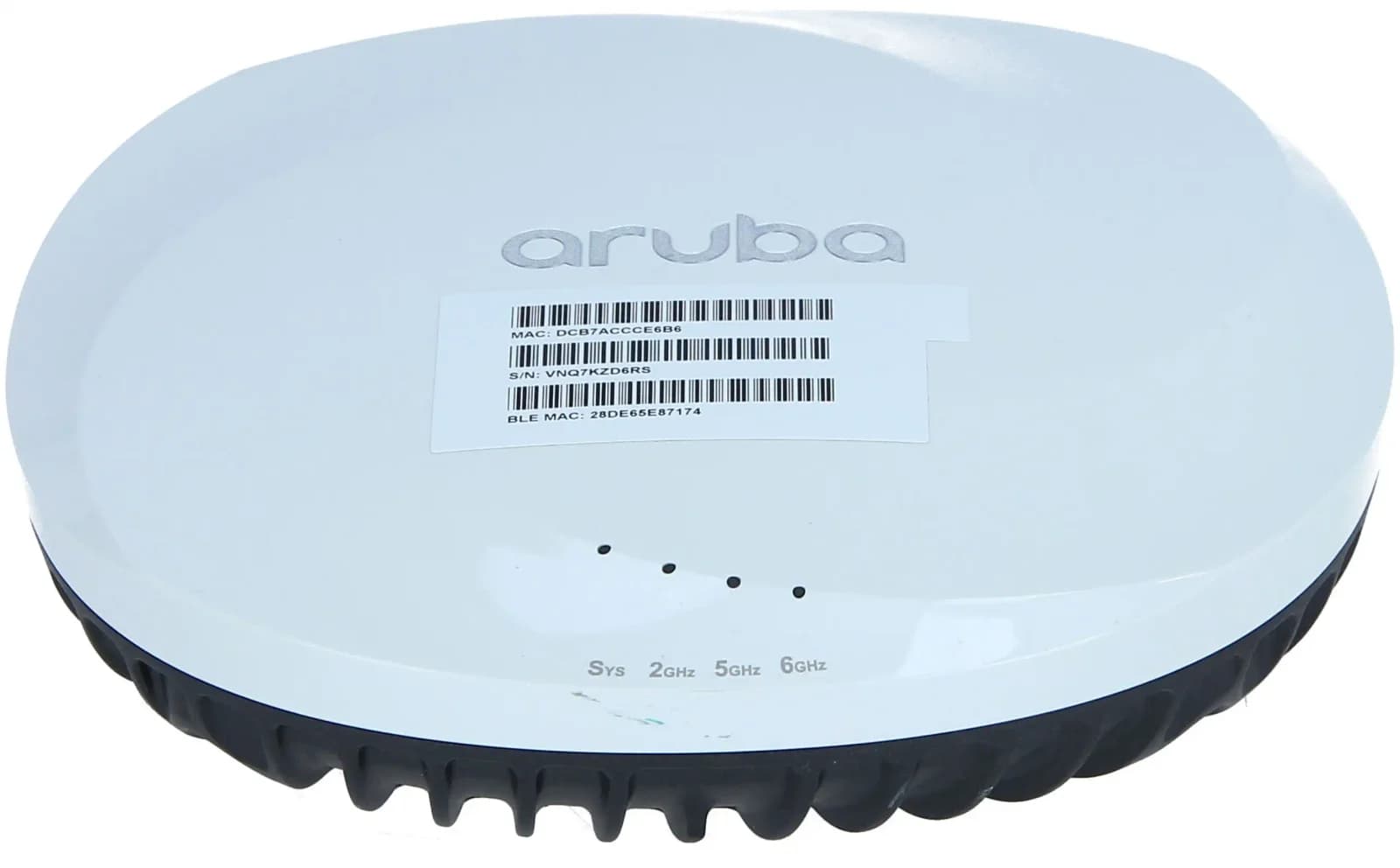 HPE Aruba AP-615 (RW), Campus, radio access point, Wi-Fi 6E, 2.4 GHz, 5 GHz, 6 GHz (R7J49A)