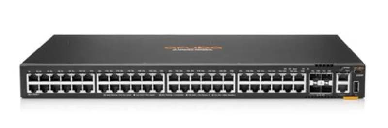 HPE Aruba Networking CX 6200F 48G 4SFP Switch, L3, Managed, 48 x 10/100/1000 + 4 x 100/1000 SFP, front and side to back, rack-mountable (S0M83A)