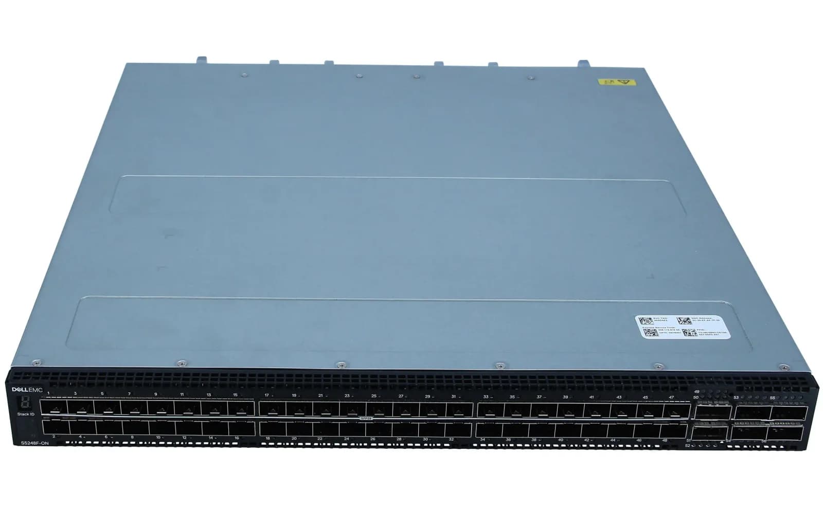 DELL EMC Networking S5248F-ON, Switch, L3, Managed 48 x 25 Gigabit SFP28 + 4 x 100 Gigabit QSFP28 + 2 x 200 Gigabit QSFP28-DD (S5248F-ON)