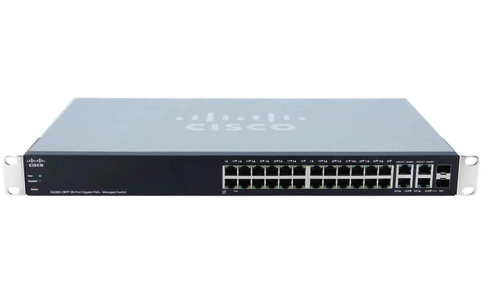 Cisco SMB SG300-28PP 28-port Gigabit PoE+ Managed Switch (SG300-28PP-K9-EU)