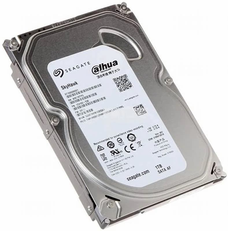 Seagate SkyHawk Surveillance HDD ST1000VX005, sərt disk, 1 TB, daxili, 3.5" (8.9 cm) (ST1000VX005)