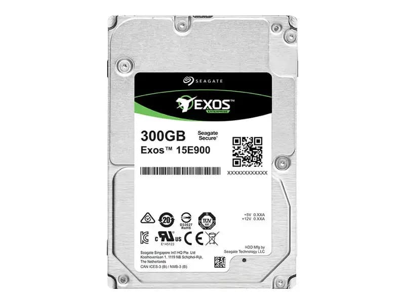Seagate Exos 15E900 ST300MP0006, Hard drive, 300 GB, internal, 2.5" SFF, SAS 12Gb/s, 15000 rpm, buffer: 256 MB (ST300MP0006)