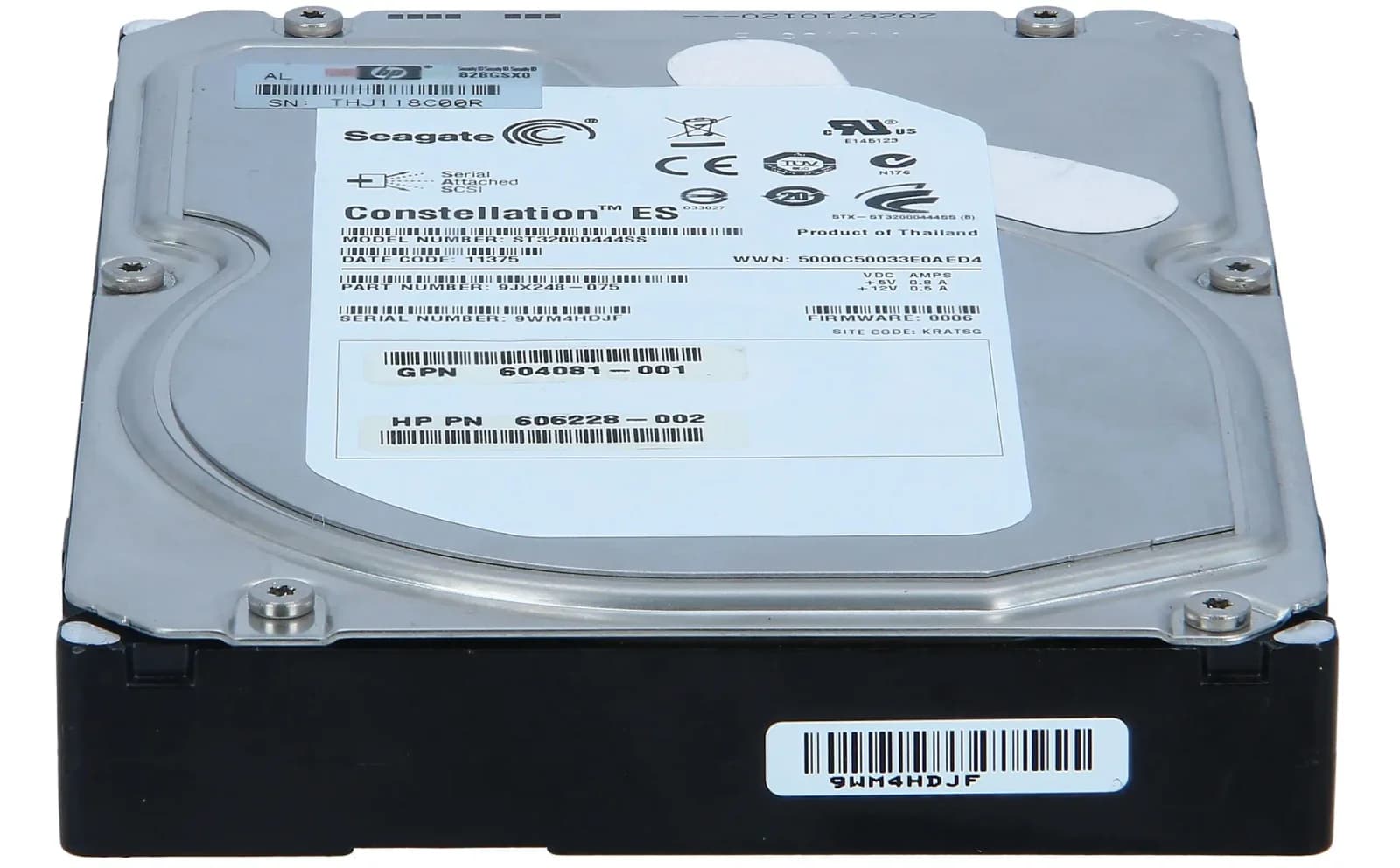 Seagate 2TB 6G 7.2K 3.5INCH 16MB SAS HDD (ST32000444SS)