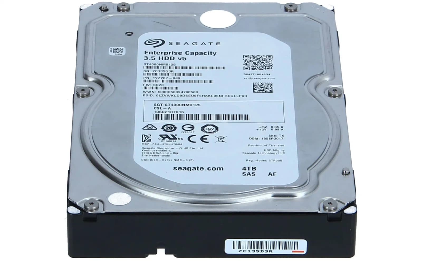 Seagate Exos 7E8 ST4000NM0125, Жёсткий диск, 4 TB, внутренний, 3.5" (8.9 cm) (ST4000NM0125)