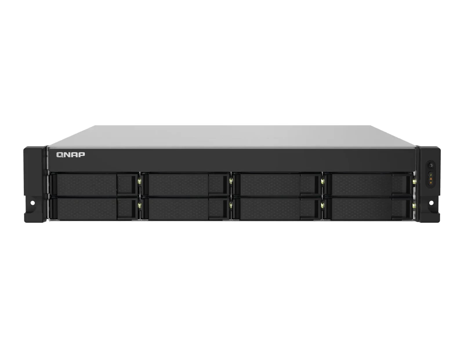 QNAP TS-832PXU, NAS server, 8 bays, rack-mountable, SATA 6Gb/s, RAID 0 1 5 6 10 50, JBOD, RAM 4 GB, Gigabit Ethernet / 2.5 Gigabit Ethernet (TS-832PXU-4G)