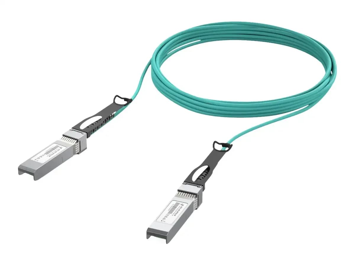 Ubiquiti 25GBase-AOC direct attach cable, SFP28 to SFP28, 5 m, 3 mm, fibre optic, Active Optical Cable (AOC) (UACC-AOC-SFP28-5M)