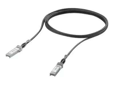 Ubiquiti 25GBase direct attach cable, SFP28 to SFP28, 3 m, 5.2 mm, passive (UACC-DAC-SFP28-3M)