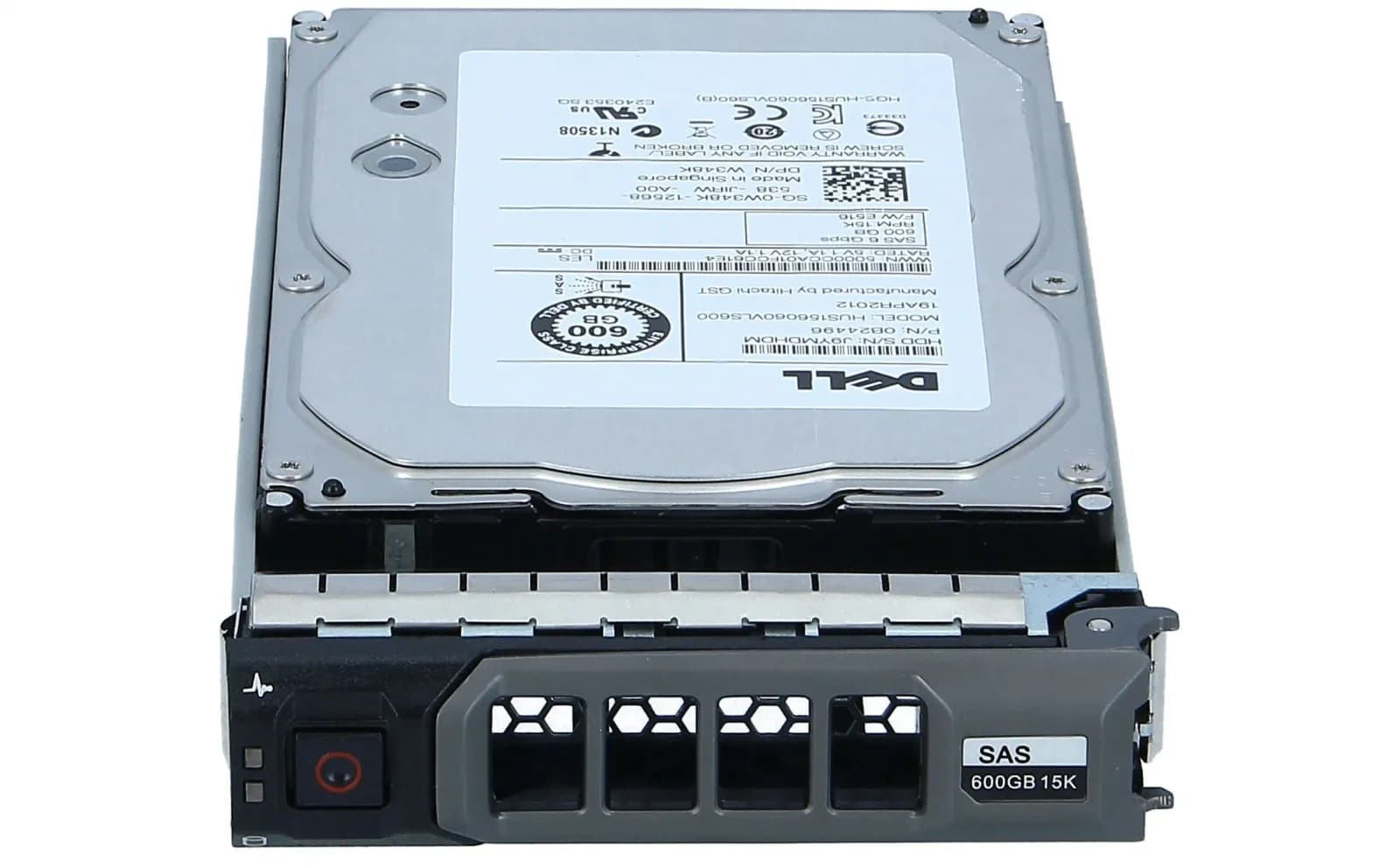 DELL 600GB 15K 3.5IN SAS HDD (W348K)