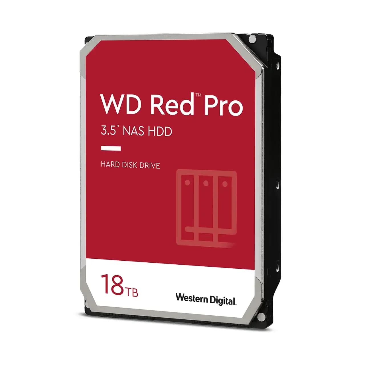 Western Digital 18TB WD RED 3.5” SATA 6G 7.2k HDD (WD181KFGX)