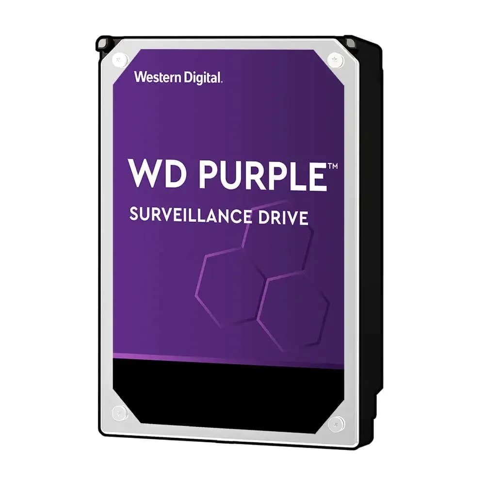 Western Digital Purple, Hard drive, 8 TB, internal, 3.5", SATA 6Gb/s, 7200 rpm, buffer: 256 MB (WD82PURZ)