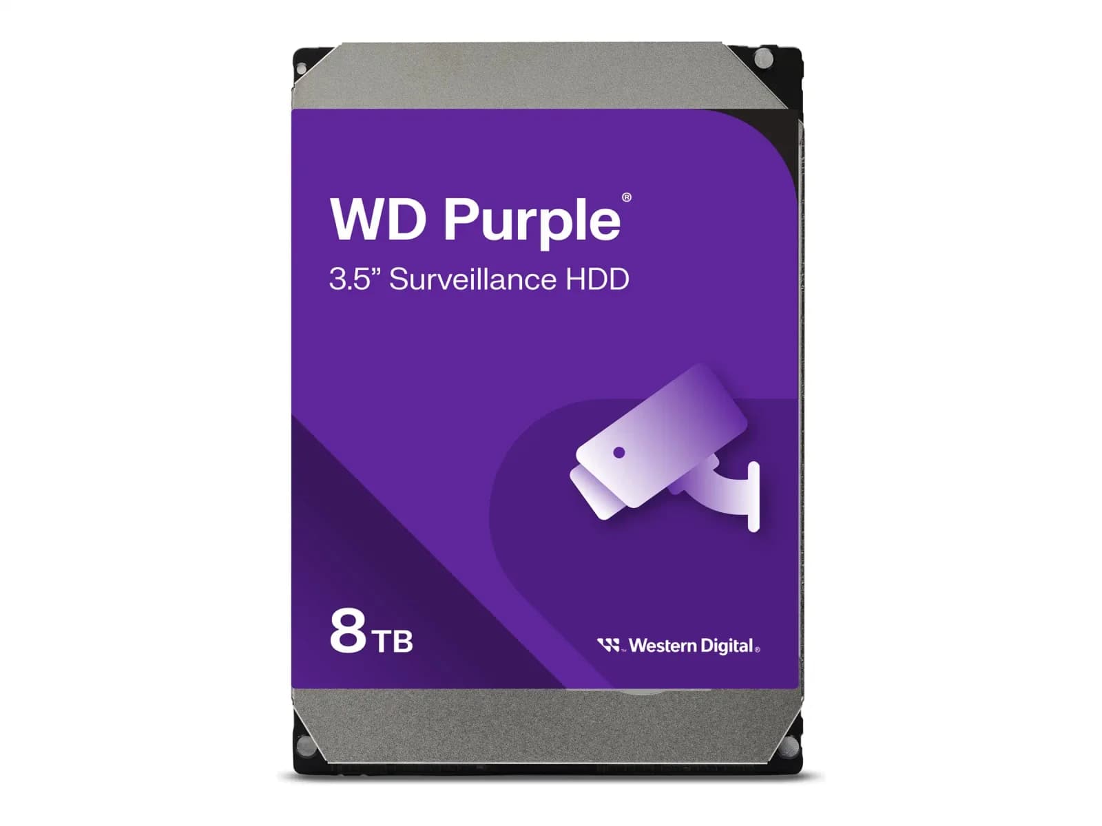 Western Digital Hard drive, 8 TB, internal 3.5", SATA 6Gb/s, 5640 rpm, buffer: 256 MB (WD85PURZ)