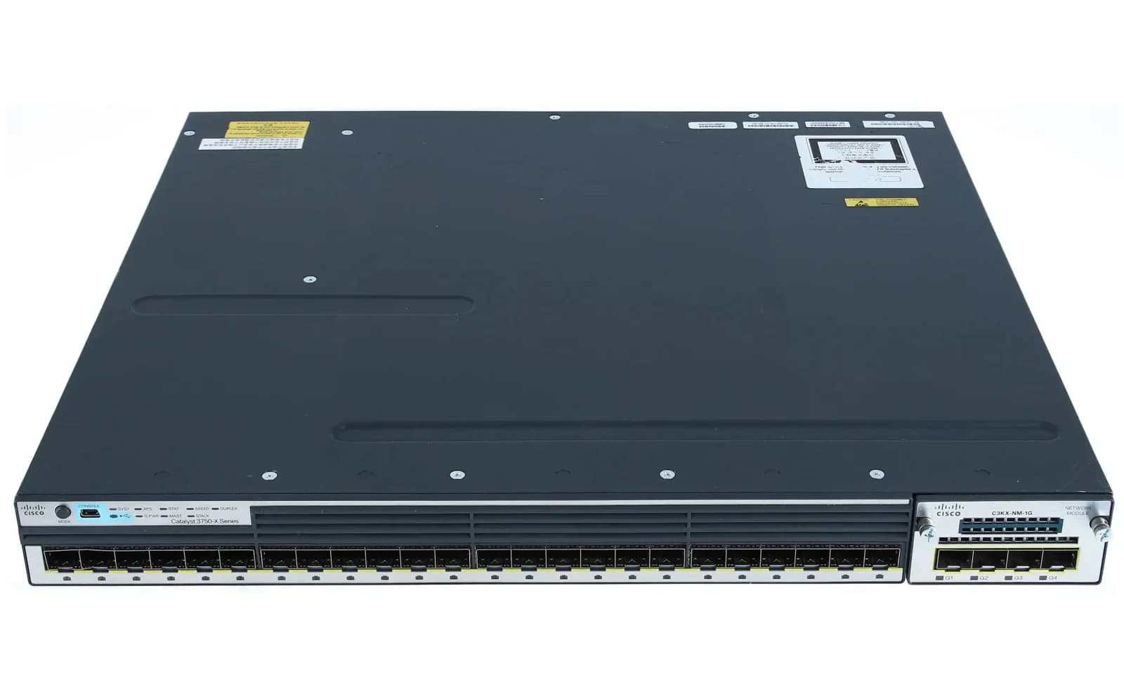 Cisco Catalyst 3750X 24 Port GE SFP IP Base (WS-C3750X-24S-S)