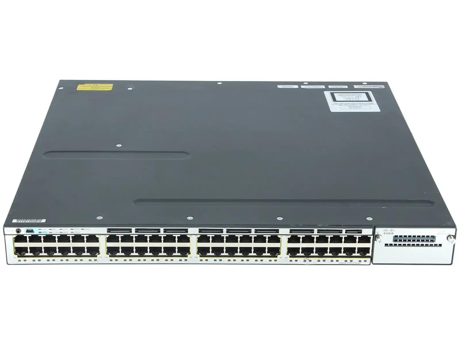 Cisco Catalyst 3750X 48 Port PoE LAN Base (WS-C3750X-48P-L)