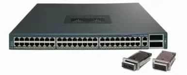 Cisco Catalyst 4948, ES Image, 48*10/100/1000+2*10GE(X2), 1 AC p/s (WS-C4948-10GE-E)